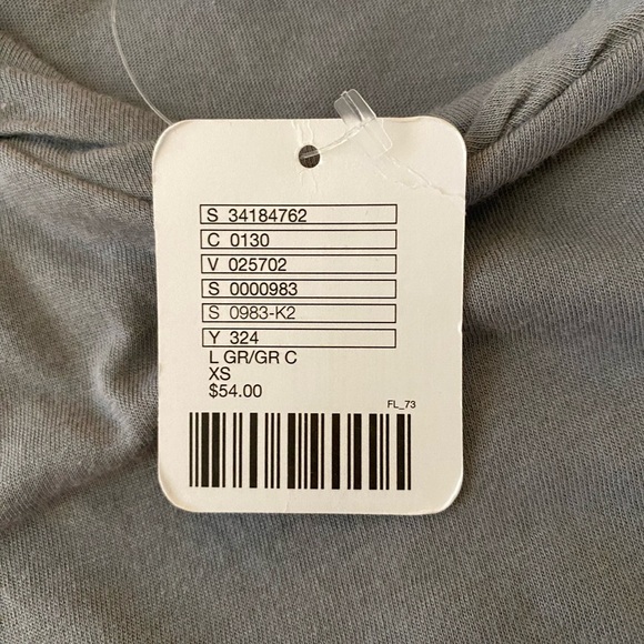 Project Social T Gray Mock Neck Asymmetrical Sundress - Picture 6 of 10